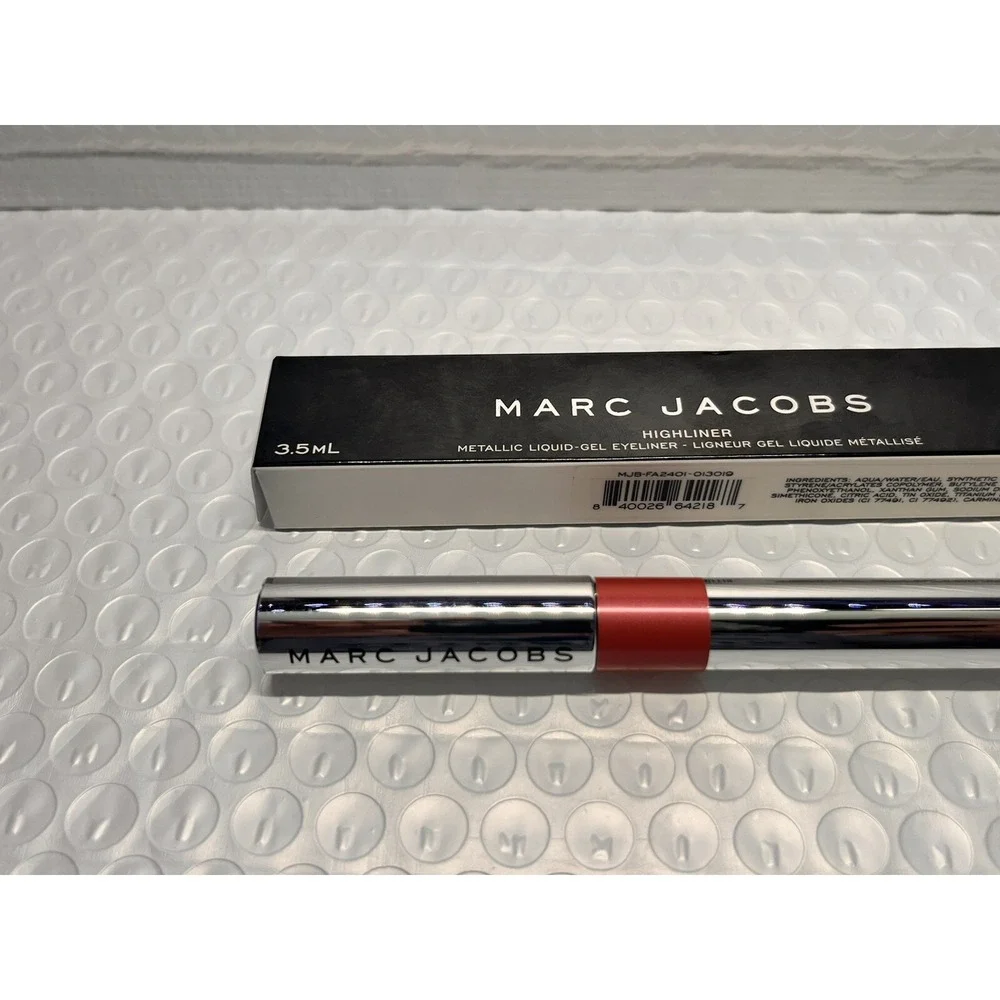 Marc Jacobs Highliner Metallic Liquid-Gel Eyeliner - 36 Glamaroon - New In Box